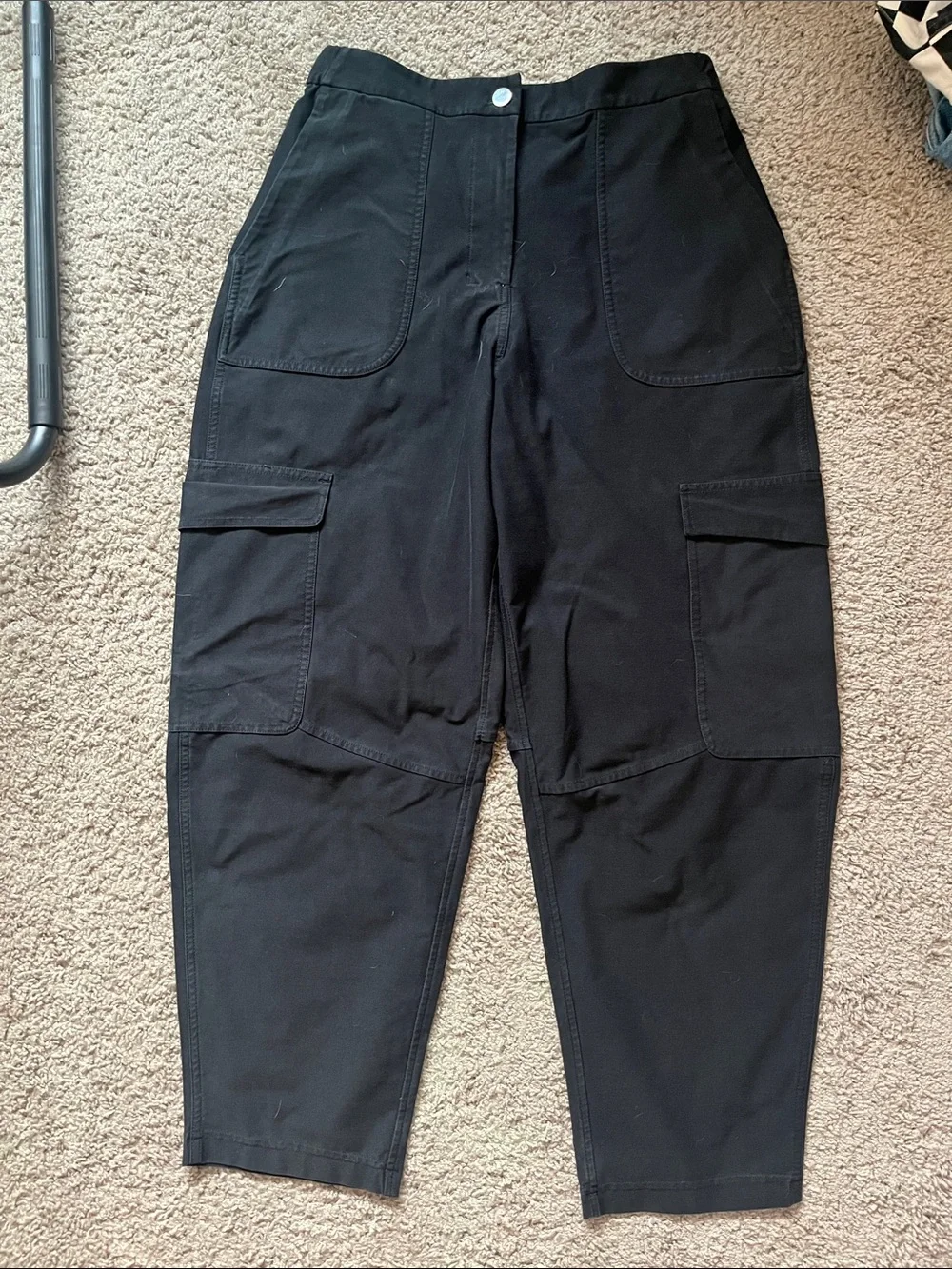 lululemon athletica Black Cargo Jogger Pants